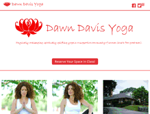 Tablet Screenshot of dawndavis.com
